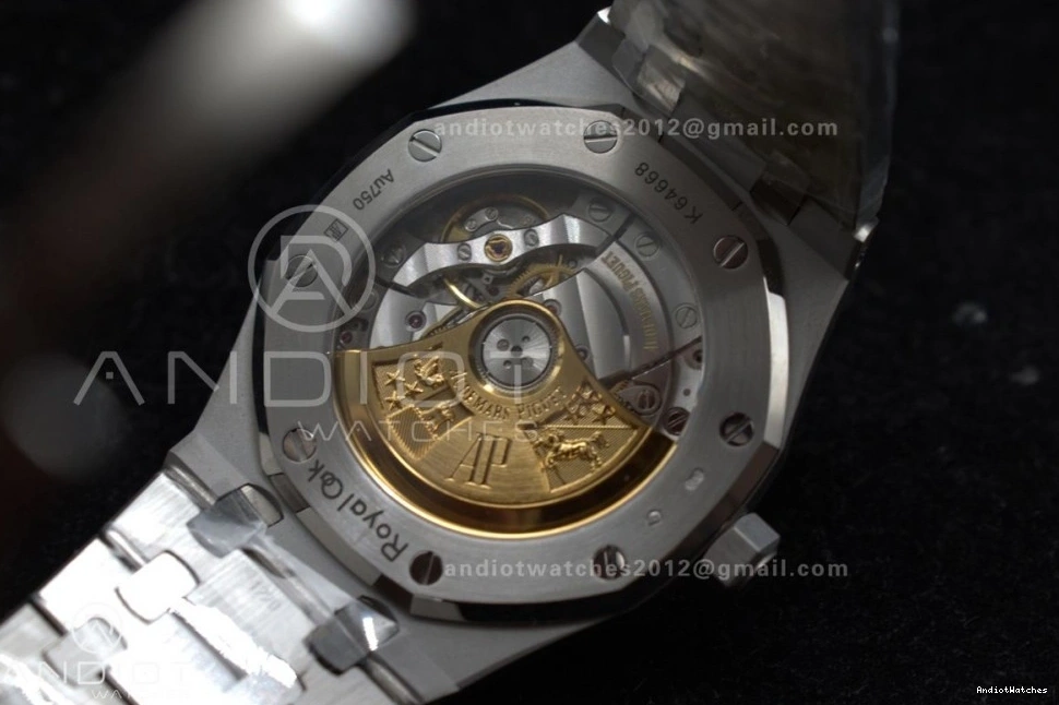 Black Royal Oak Frosted 1034 SA3120 Super Clone Edition Dial Textured SS Thermal SS 1:1 On Bracelet Best 15454 37mm APSF 1107